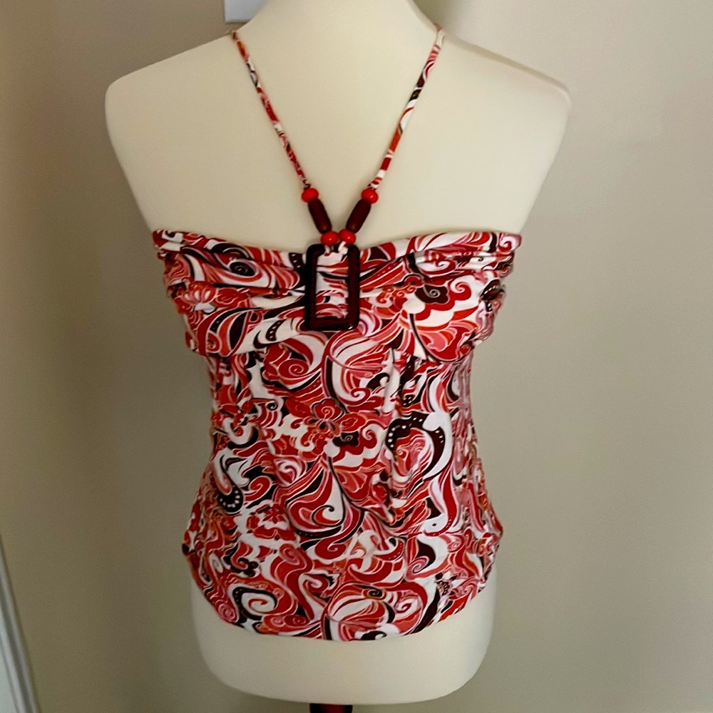 Women’s Printed Halter Tank Top